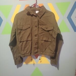 NWOT No Boundaries Cargo Style Jacket Size Large 11-13